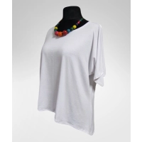 Tunika Anette z wydłużonymi bokami - dla puszystej